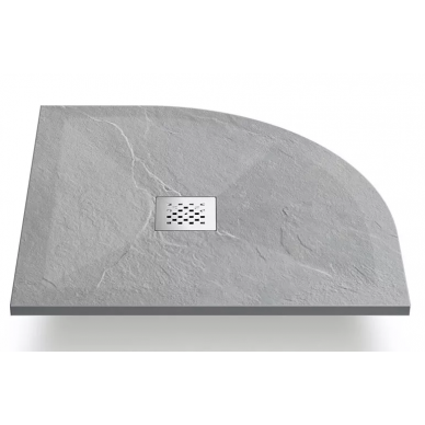 Поддон для душа Vincea (VST-4SQ9090G) 90x90 см, серый 5
