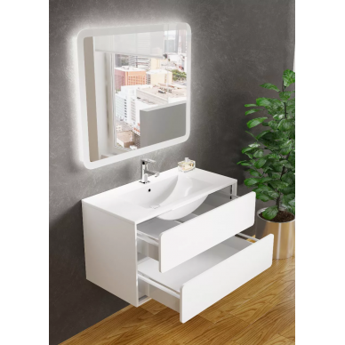 Тумба для ванной Sanvit Бруно-2 (100 см) (палитра цветов) 6