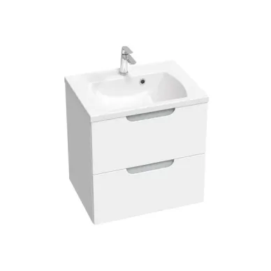 Тумба для ванной Ravak Classic II SD 600 X000001477 подвесная, белая/серая 0