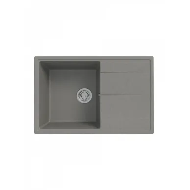 Мойка для кухни Teymi Hanna Smart T120118 74х48 серая матовая 13