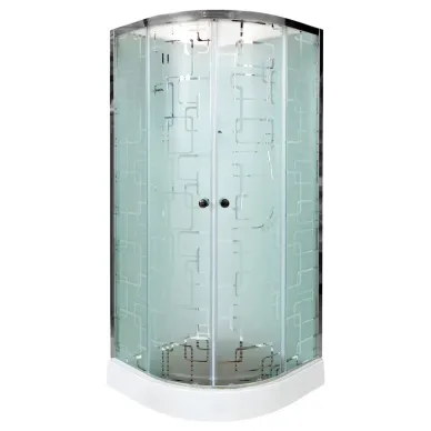 Душевая кабина DTO EM EM1510N 100x100x208 см, без крыши 0