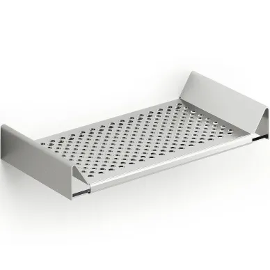 Полочка Inda Indissima Barra A8851NNS для встройки в рейлинг, хром матовый 0