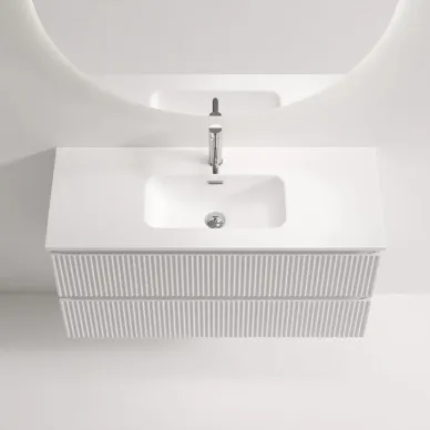 Тумба для ванной Sancos Snob R SNR100/39W подвесная, 100 см, bianco 5