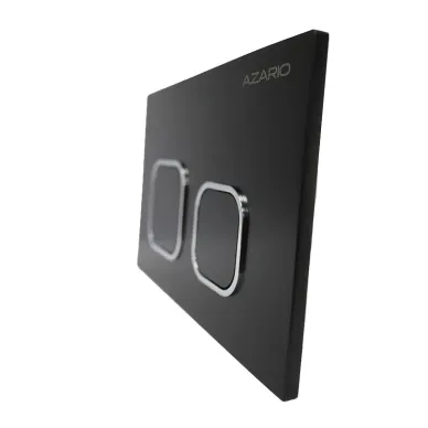 Смывная клавиша Azario New-TS AZ-ABS-002-B механическая, черная матовая 1