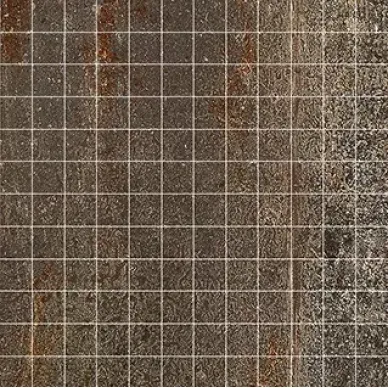 Cast Iron Oxidum Natural Mosaico 2.5x2.5 29.75x29.75 0