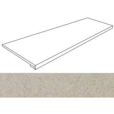 Concept Grey Solid 2cm Top-100 49.75x99.55 0