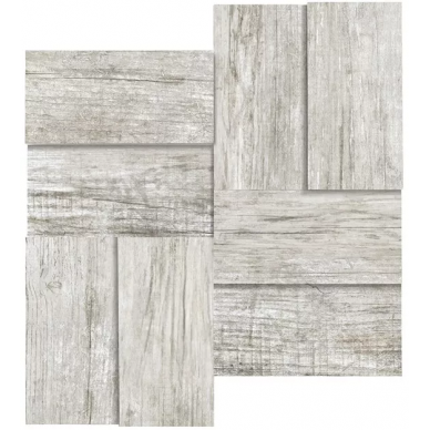 Iconic White Natural Mosaico Brick 28.66x28.66 0