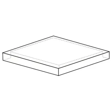 fNVE Milano&Floor 60 Bianco Scalino Angolare Matt 33x33 0
