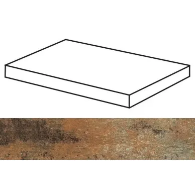 Xtreme Copper Lappato Peldano Solid Ang 29.75x59.55 0