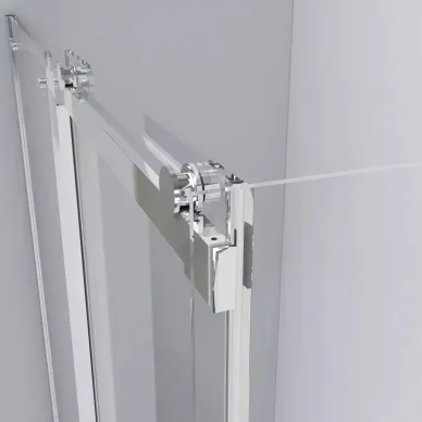 Душевой уголок Vincea Como (VSR-1C8013CL) 130x80х195 см, профиль хром/стекло прозрачное 5