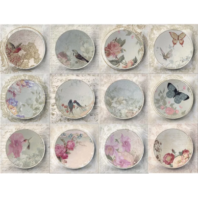 Decor Mix 14 pz Curcle, Calma 10x10 0