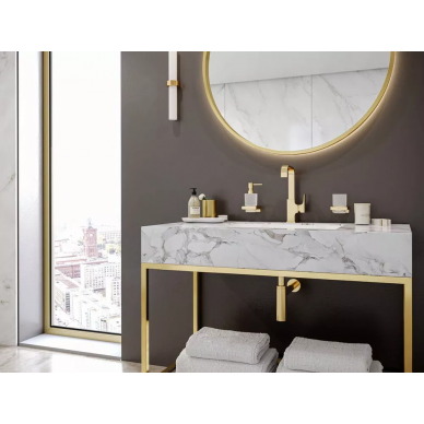 Стакан Hansgrohe AddStoris (41749990) полированное золото 5