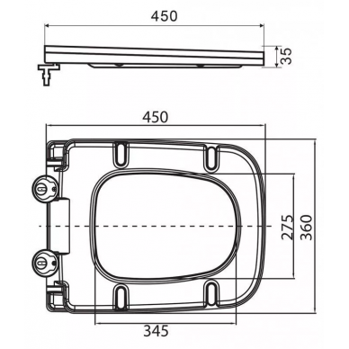 Крышка-сиденье BelBagno (BB3202SC-MB) черный матовый 5