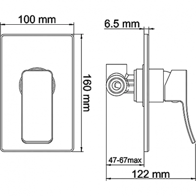Душевая система Wasserkraft Aller (A12669) хром 5