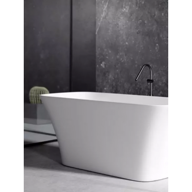 Ванна из литого мрамора Relax Design (SVASE LX01 luc) (159x69 см) (Luxolid) белая глянцевая 5