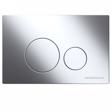 Инсталяция Ceramicanova Envision (CN4002_1001CH_1000) с унитазом Metropol Rimless, кнопка хром 6