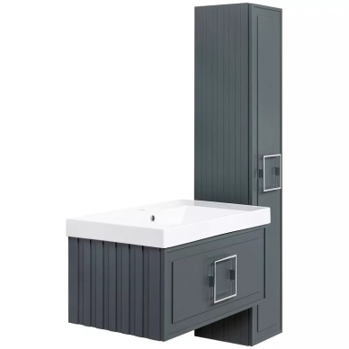 Тумба для ванной La Fenice Cubo 90 (FNC-01-CUB-G-90) Grigio 10
