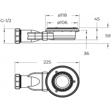 Поддон для душа BelBagno Uno (TRAY-MR-UNO-AH-120/80-35-W) (120x80 см) (прямоугольный) 4