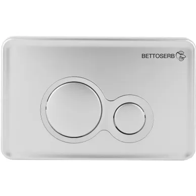 Инсталляция Bettoserb Sava Fix Slim (SET40006462) с клавишей смыва Хром матовый 5