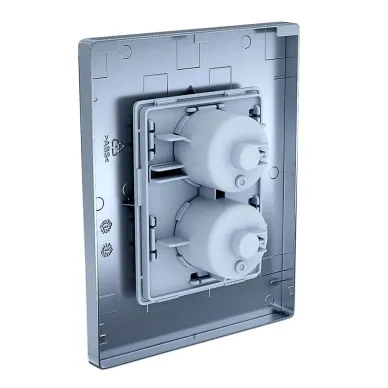 Смывная клавиша Aquatek Pneumo N PNN-0000003 хром матовый 2