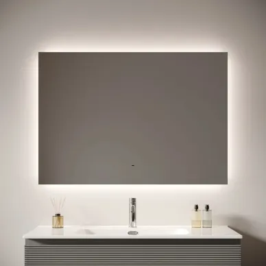 Зеркало Sancos Square 2.0 SQ2.1000 100х70 см, с LED подсветкой 6