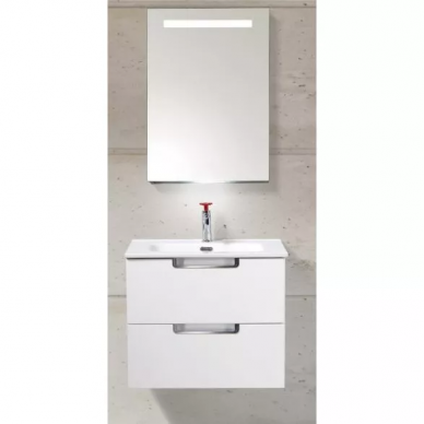 Тумба для ванной Belbagno Leticia 100 (Bianco Lucido) 0