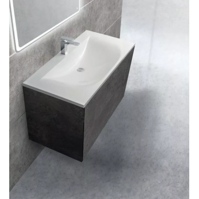 Тумба для ванной Cezares Premier-HPL 100 (manganese) 1