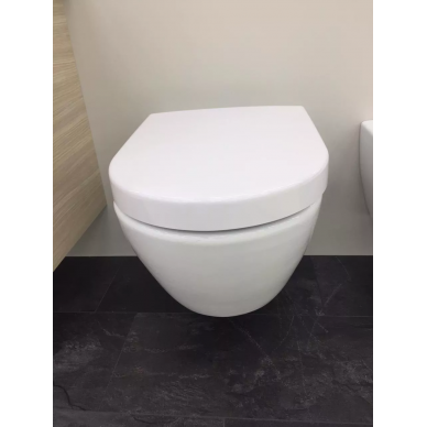 Чаша подвесного унитаза Villeroy & Boch 2Day2 (46981001) с микролифтом 5
