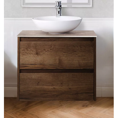 Комплект мебели для ванной Belbagno SET-KRAFT 60 (SET-KRAFT-600-RT-C-BB344-LOY-GRT-600/800) Rovere Tabacco 4