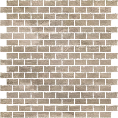 747813 Ardoise Ecru Mosaico 1.5x3 6mm 30x30 0