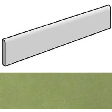 Anarchy Green Natural Rodapie 7.3x59.55 0