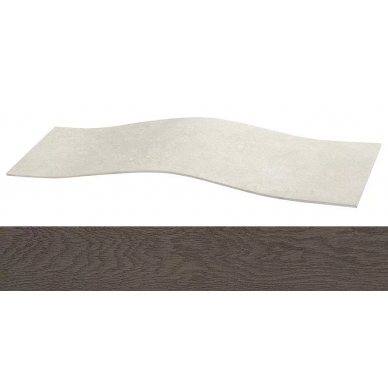 Nanoshiba Anthracite Natural Curve-20 19.71x119.3 0