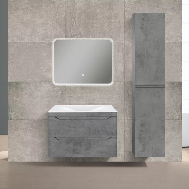 Тумба для ванной Vincea Fine (VMC-2F800BT) 80x50 см, подвесная Beton 5
