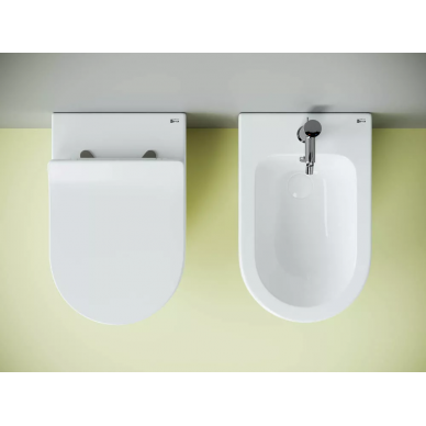 Унитаз приставной Ceramicanova Metropol Rimless (CN4004) микролифт 9