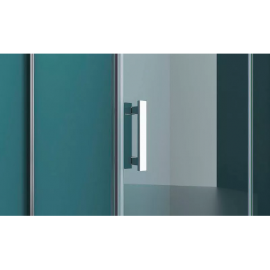 Душевой уголок BelBagno Kraft (KRAFT-A-12-90-C-Cr-R) 90х90 см, профиль хром/стекло прозрачное 5