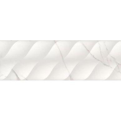 Minerva Waves White 25x75 0