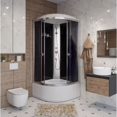 Душевая кабина Niagara Eco (E100/40/TN) 100х100х215 см 8