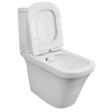 Унитаз напольный Azario Candy (AZ-1503B) безободковый с сиденьем микролифт 13