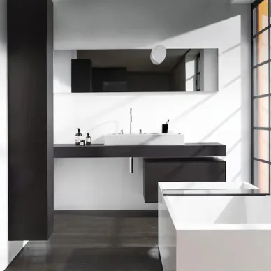 Laufen Kartell Ванна 176x76x44см., свободностоящая, композит, цвет: белый 2.2233.2.000.627.1 5