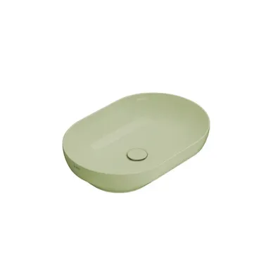Globo T-Edge Раковина-чаша 60х41х14 см, без отв., на столешницу, цвет: Lime B6O61.LI*0 0