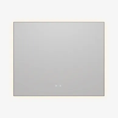 Зеркало Vincea VLM-4F100GM-2 100x80 см, с подсветкой с сенсорным выключателем, воронёная сталь 0
