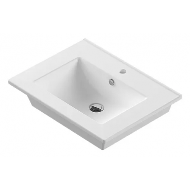 Раковина Sanita Lux Quadro (WB.FN/Quadro/60-C/WHT.G/S1) (60 см) 0