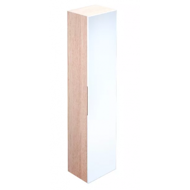 Пенал Iddis Mirro (40 см) (MIR4000i97) белый/дерево 0