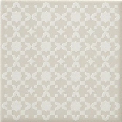 WW14L3 White On Greige Wonder Lux 3 20x20 0