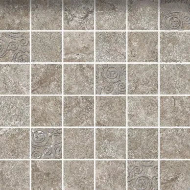60660 Dynasty Mosaico Grey 4.7x4.7 30x30 0