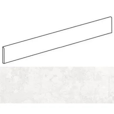 METALLIC WHITE NAT RO-100 7.3x99.5 0