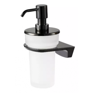Дозатор для жидкого мыла Wasserkraft Glan K-5100 (K-5199) с настенным держателем 0