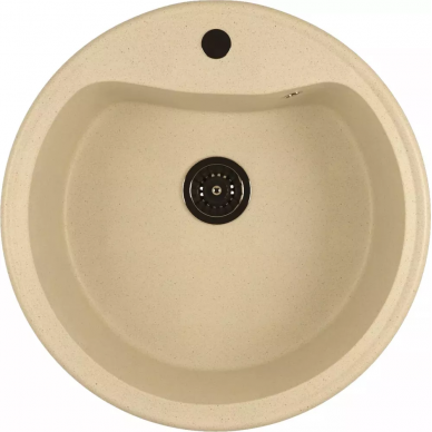 Мойка кухонная Mixline ML-GM09	(533494)	бежевый 0