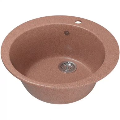 Мойка кухонная Mixline ML-GM13 (525089)	терракотовая 5