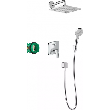 Душевая система Hansgrohe ShowerSet Crometta E 240/Logis (27957000) 0